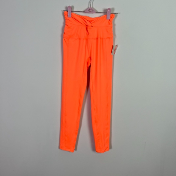 FP Movement By Free People Burning Up Orange High Rise Ankle Breathe Leggings - Picture 2 of 11